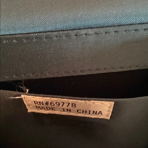 Green Velvet Clutch with Tassel Detail - Picture 2 of 7